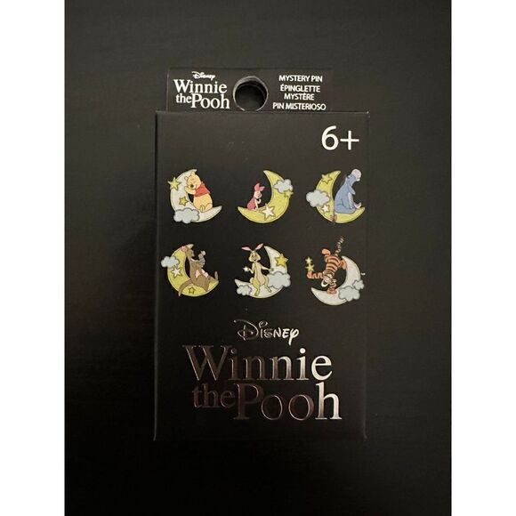 Loungefly Disney Winnie the Pooh Piglet Moon Star Blind Box Enamel Pin - Picture 2 of 4